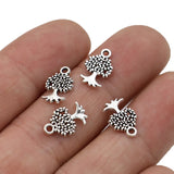 10pcs Tree of Life Charms Pendants for Bracelet Necklace DIY