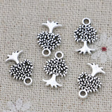 10pcs Tree of Life Charms Pendants for Bracelet Necklace DIY