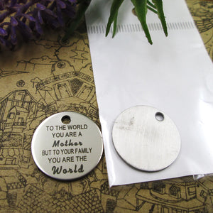 10pcs Stainless Steel Charms Pendant for Jewelry Making