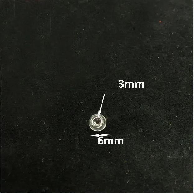10pcs Mini Lightbulb Glass Bubble Round Ball DIY Glass Orbs Pendants