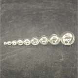 10pcs Mini Lightbulb Glass Bubble Round Ball DIY Glass Orbs Pendants