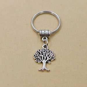 Tree Of Life Keychain Charm for Men Women Car Bag Keyring