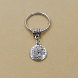 Tree Of Life Keychain Charm for Men Women Car Bag Keyring