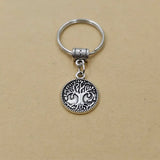 Tree Of Life Keychain Charm for Men Women Car Bag Keyring