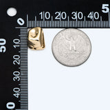 10pcs Tube Spacer Stone Beads, Brass Plated, Jewelry Making DIY Supplies