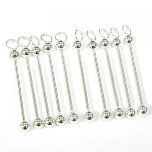 10pcs U Bead It Changeable Pendants Earing Jewelry Making Plated