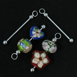 10pcs U Bead It Changeable Pendants Earing Jewelry Making Plated