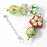 10pcs U Bead It Changeable Pendants Earing Jewelry Making Plated