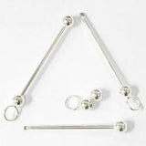 10pcs U Bead It Changeable Pendants Earing Jewelry Making Plated