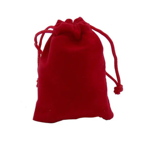 10pcs Velvet Drawstring Pouches 7*9 CM for Jewelry Necklace Bracelet Storage
