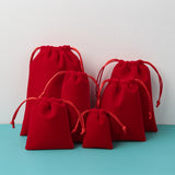 10pcs Velvet Jewelry Gift Bags for Earring Ring Necklace Packaging