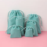 10pcs Velvet Jewelry Gift Bags for Earring Ring Necklace Packaging