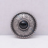 10pcs Silver Concho Screwback for Western Saddle Bridle Bead