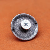10pcs Silver Concho Screwback for Western Saddle Bridle Bead