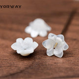 10pcs Mother of Pearl Tulip Shell Flower Beads 6/10mm