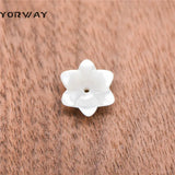 10pcs Mother of Pearl Tulip Shell Flower Beads 6/10mm
