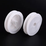 10pcs Plastic Empty Spools for Wire Thread Bobbins Jewelry Tools