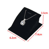 10pcs Velvet Jewelry Necklace Bust Holder Stand Rack