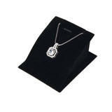 10pcs Velvet Jewelry Necklace Bust Holder Stand Rack