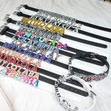 10pcs Bracelet Silicone with 100pcs Slide Letters Charms DIY Jewelry