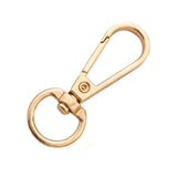 10pcs Zinc Alloy Key Ring Metal Clip Swivel Snap Buckle Hook