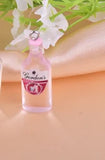 10pcs Beer Bottle Resin Charms for DIY Jewelry