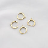 10pcs 13.5x15mm Lever Earring Hooks Wire Base Earrings Hoops Jewelry Making