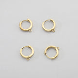 10pcs 13.5x15mm Lever Earring Hooks Wire Base Earrings Hoops Jewelry Making