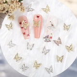10pcs 3D Nail Charms Manicure Accessories DIY Crystals Jewelry