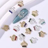 10pcs 3D Nail Charms Manicure Accessories DIY Crystals Jewelry