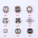 10pcs/bag KC Rhinestones/Pearls Diy Alloy Accessory