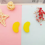 10pcs Resin Orange Charms Earring Keychain DIY Jewelry Accessories