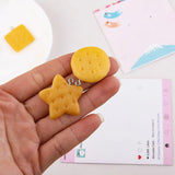 10pcs Simulation Star Love Resin Biscuits Charms DIY Earring Jewelry YZ475