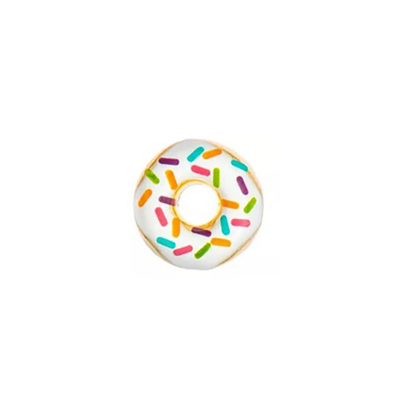 10pcs Baked Donut Floating Charms for Glass Living Locket Necklace Watches