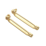 10pcs DIY Brooch Pin Base Blank Safety Lock Jewelry Making Findings