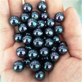10pcs Red Pearl Spacer Beads for Jewelry Making