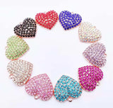 10pcs Heart Charms for Women DIY Jewelry HT0001-HT0004