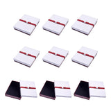 10pcs Cardboard Jewelry Gift Boxes Storage with Bowknot Rectangle