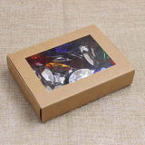10pcs Kraft/Beige/Pink Jewelry Display Box DIY for Wedding Favors