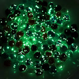 10pcs 12mm Luminous Flower Lampwork Beads for Necklace and Bracelet Making