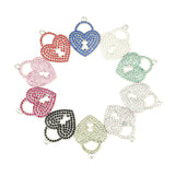 10pcs Lock Heart Charms DIY Jewelry Accessories