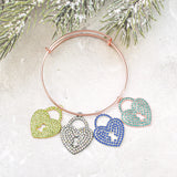 10pcs Lock Heart Charms DIY Jewelry Accessories
