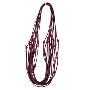 10pcs Colorful Wax Cord Necklace Cord 70cm DIY Jewelry Making Crafts