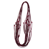 10pcs Colorful Wax Cord Necklace Cord 70cm DIY Jewelry Making Crafts