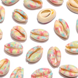 10pcs Natural Shell Spacer Beads 10-20mm for Jewelry Making DIY Charms