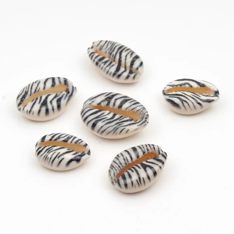 10pcs Natural Shell Spacer Beads 10-20mm for Jewelry Making DIY Charms