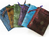 10pcs/lot 10cm*14cm Christmas Wedding Gift Jewelry Bags Pouch