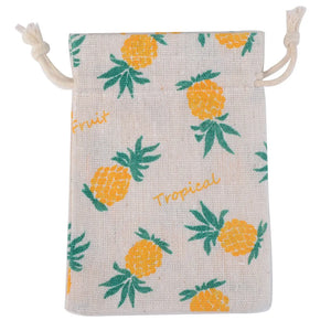 10pcs Linen Cotton Bag Drawstring Pouch Wedding Candy Gift Jewelry