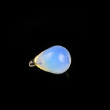 10pcs Opal Glass Water Drop Pendants 13*18mm for Necklace DIY Jewelry Making