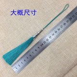 10pcs Cone Alloy Cap Silk Tassel Fringe For Sewing Curtain Decoration